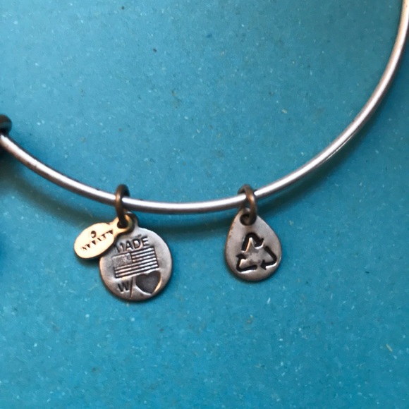 Alex and Ani Heart Lock Bracelet - Picture 2 of 3